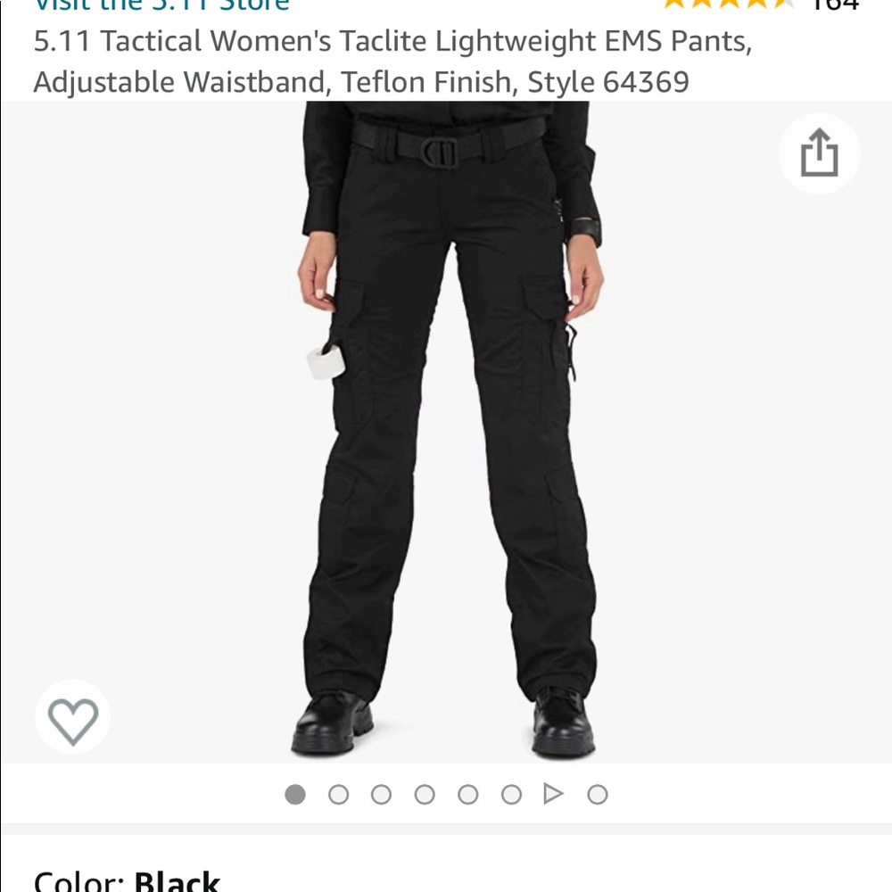 Womens 5.11 TacLite EMS Pants 4L